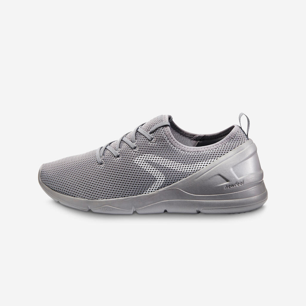 Chaussures marche urbaine homme PW 100 gris